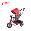 High quality steel frame folding baby tricycle with EVA/AIR tire/cheap baby walker tricycle bike multi-function